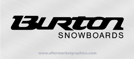 Burton Snowboards Decals 02